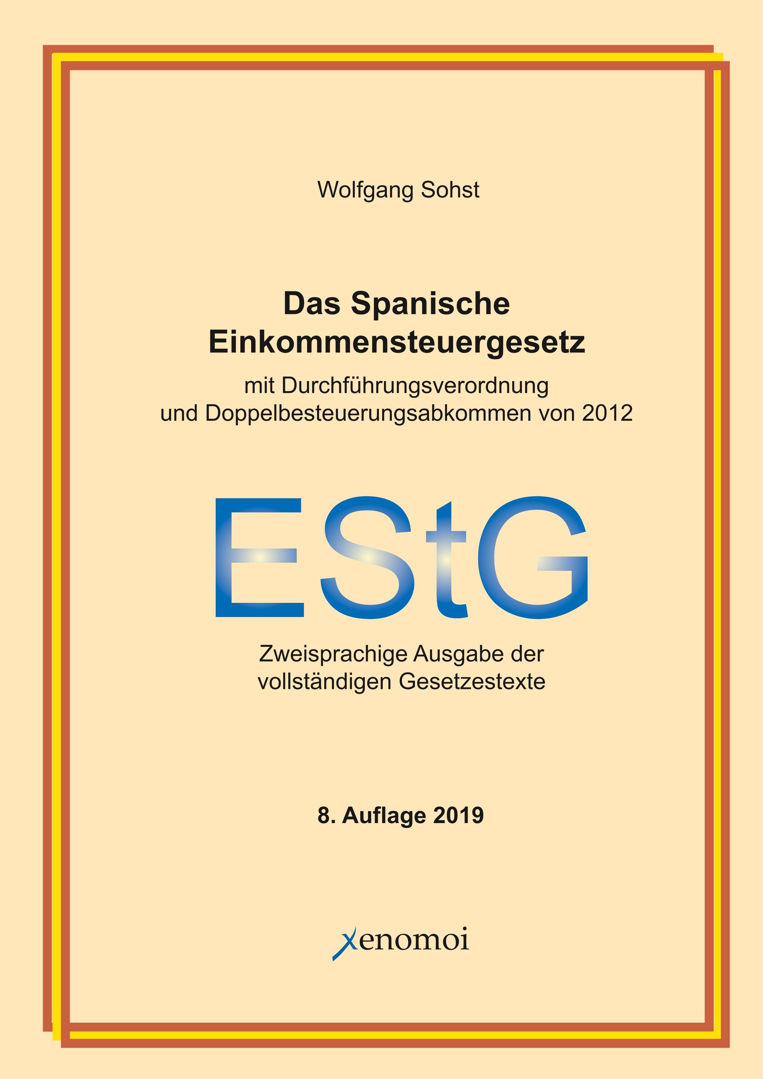 Vorderes Coverbild Das Spanische Einkommensteuergesetz (mit Durchführungsverordnung)
