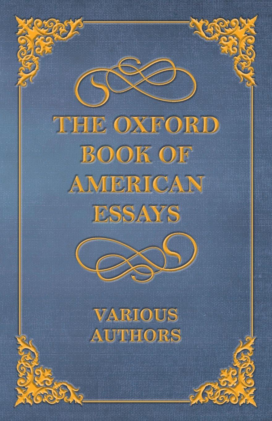 Vorderes Coverbild The Oxford Book of American Essays