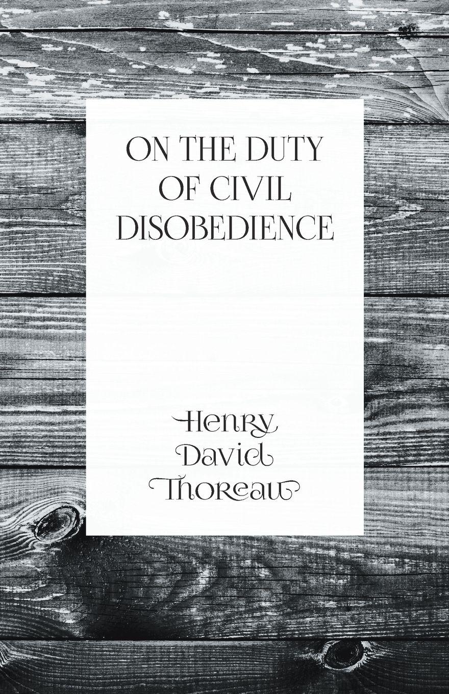 Vorderes Coverbild On the Duty of Civil Disobedience