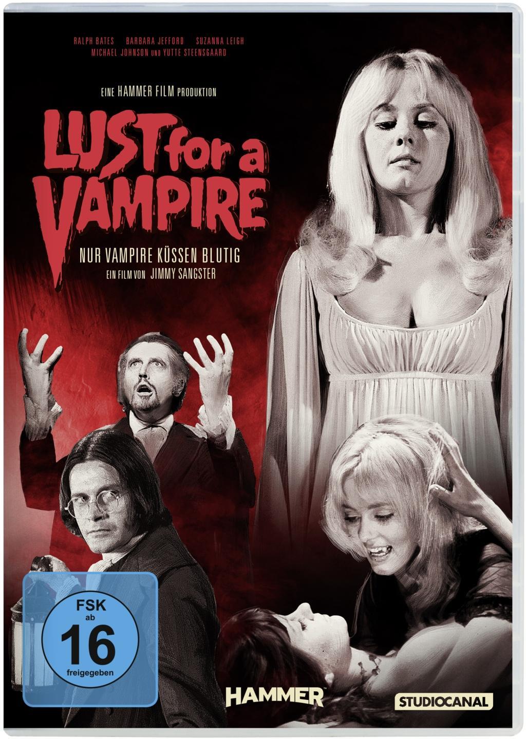 Vorderes Coverbild Lust for a Vampire - Nur Vampire küssen blutig