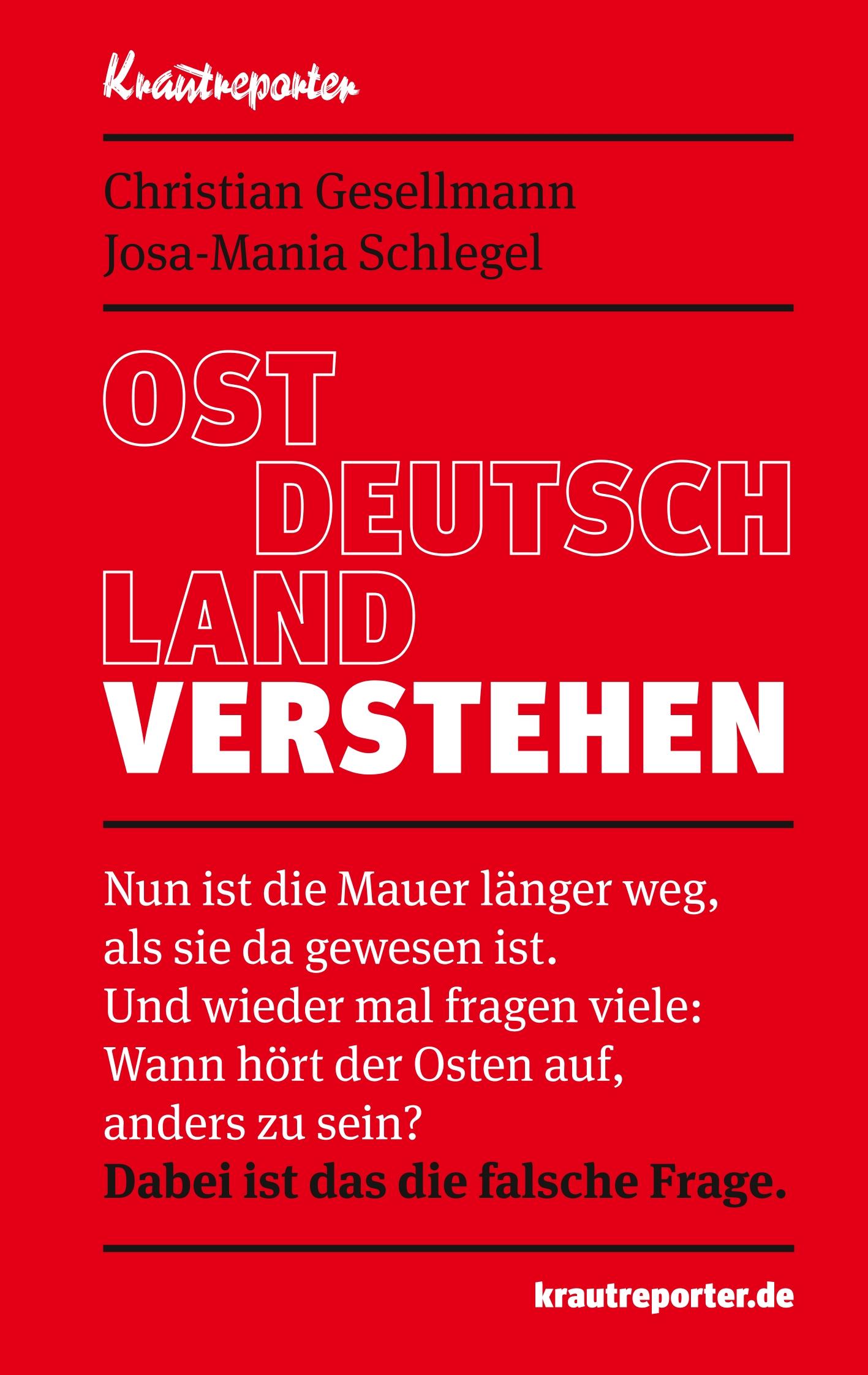 Vorderes Coverbild Ostdeutschland verstehen