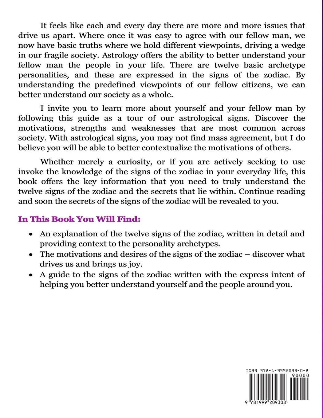 Rückseitencover Astrology