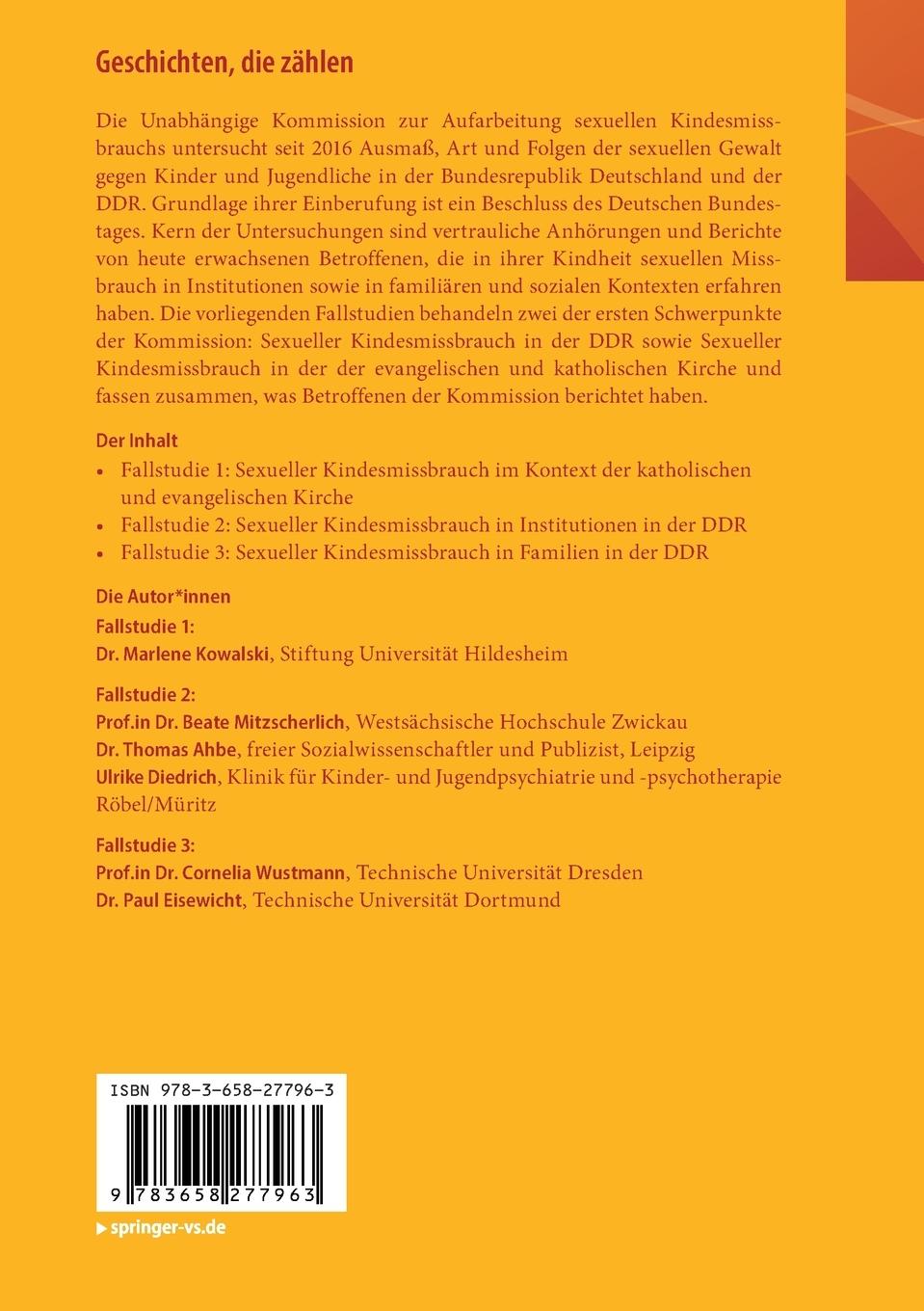 Rückseitencover Geschichten, die zählen