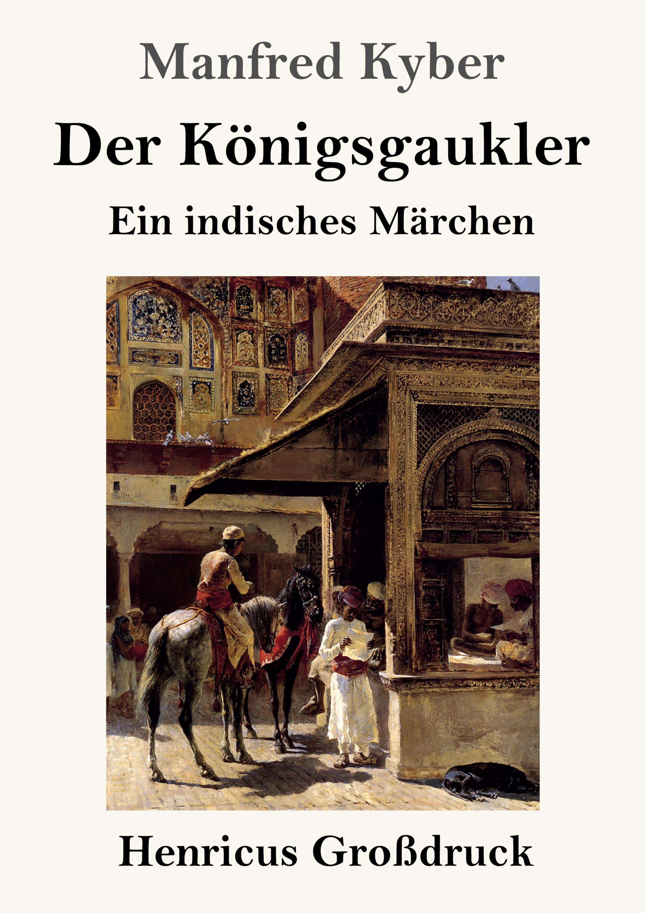 Vorderes Coverbild Der Königsgaukler (Großdruck)