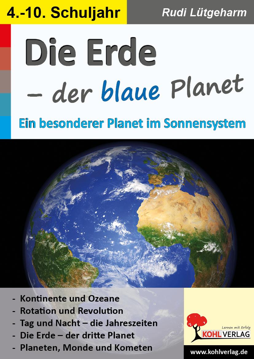 Vorderes Coverbild Die Erde - der blaue Planet