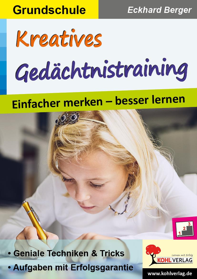 Vorderes Coverbild Kreatives Gedächtnistraining / Grundschule