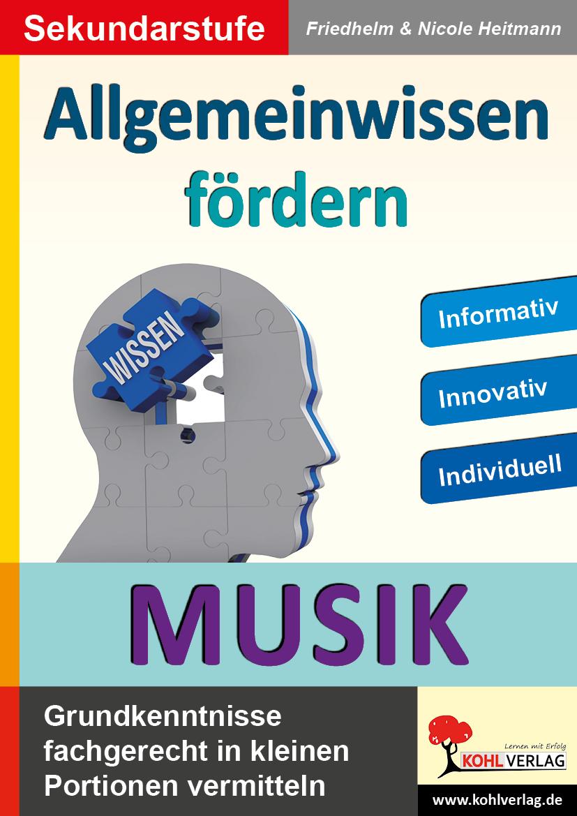 Vorderes Coverbild Allgemeinwissen fördern MUSIK