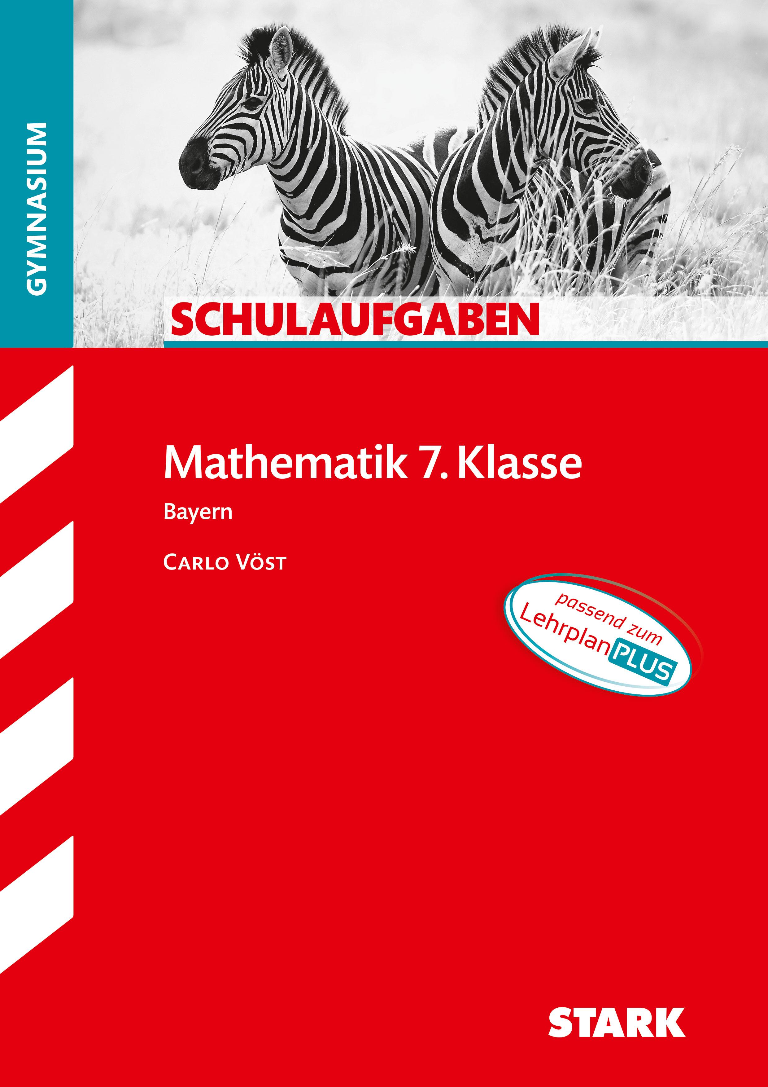 Vorderes Coverbild STARK Schulaufgaben Gymnasium - Mathematik 7. Klasse