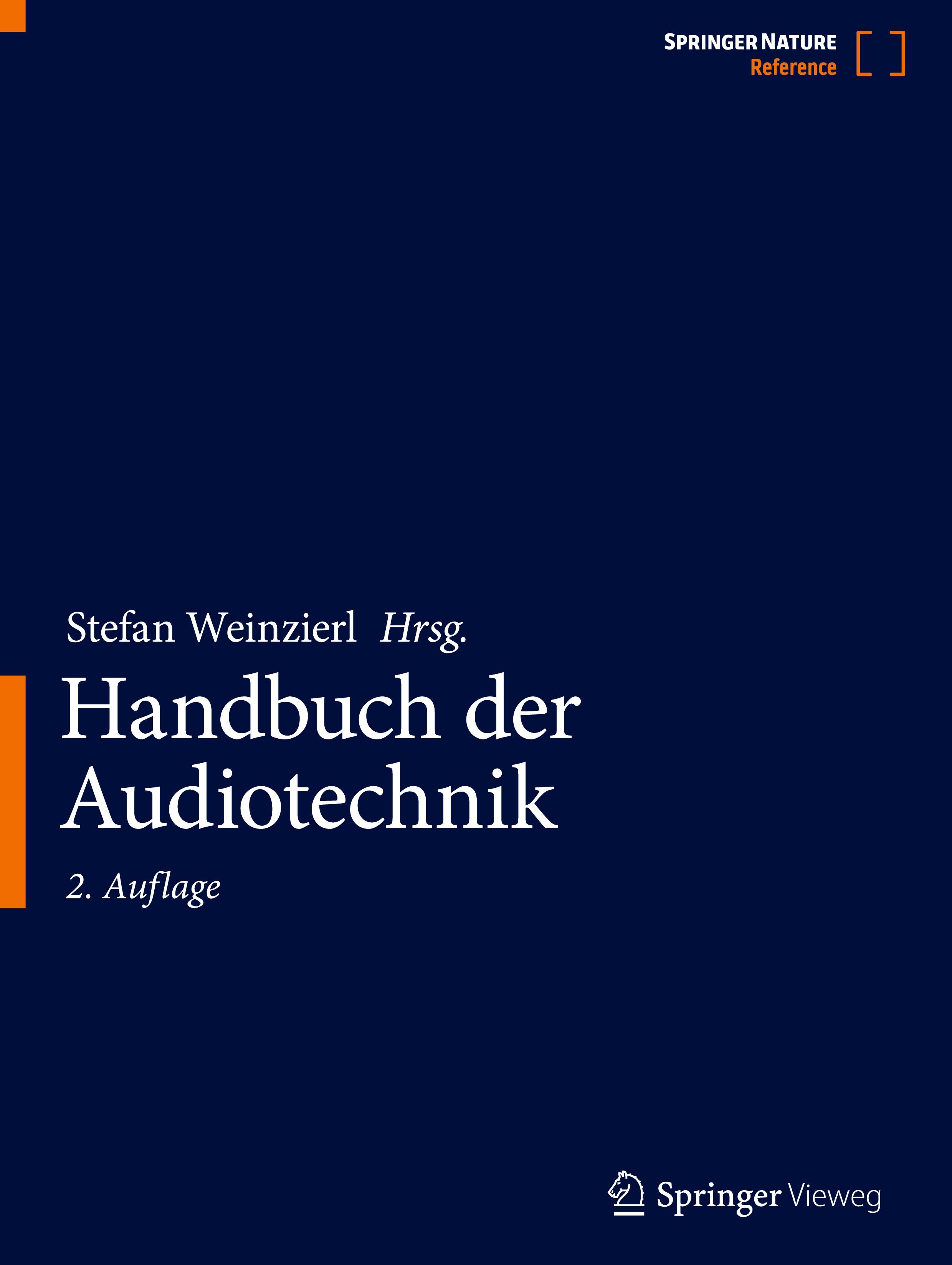 Vorderes Coverbild Handbuch der Audiotechnik