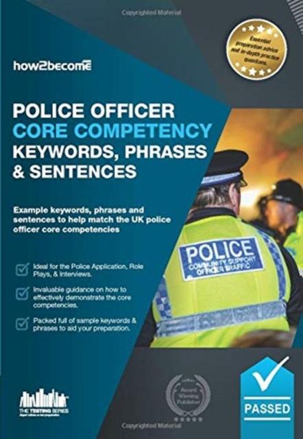 Vorderes Coverbild Police Officer Core Competency Keywords, Phrases & Sentences