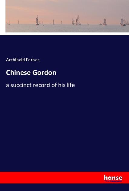 Vorderes Coverbild Chinese Gordon