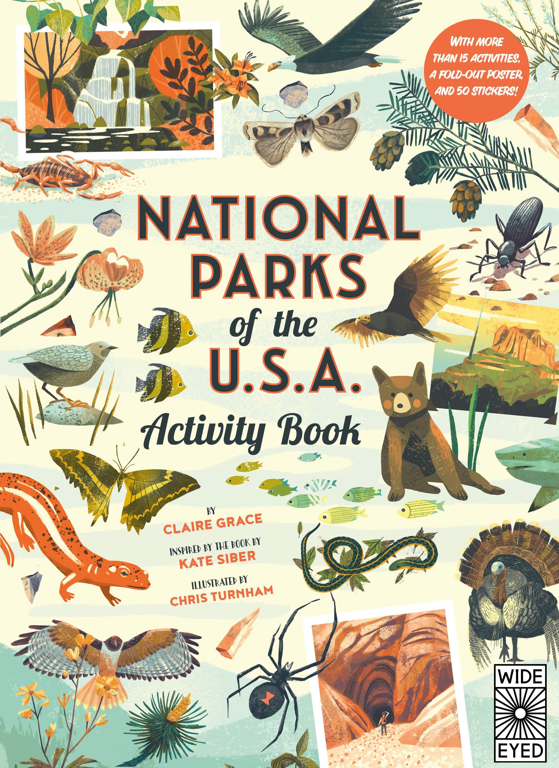 Vorderes Coverbild National Parks of the Usa: Activity Book