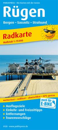 Vorderes Coverbild Rügen 1:75 000