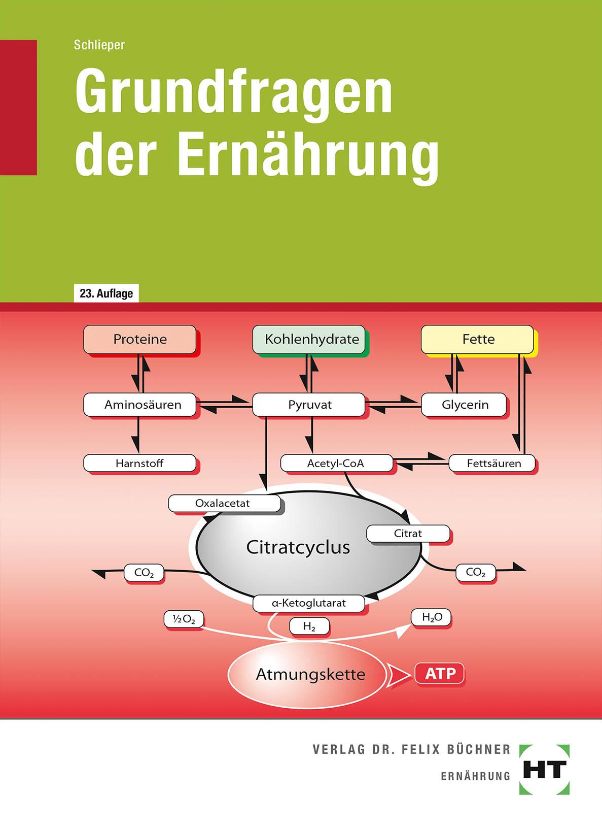 Vorderes Coverbild Grundfragen der Ernährung