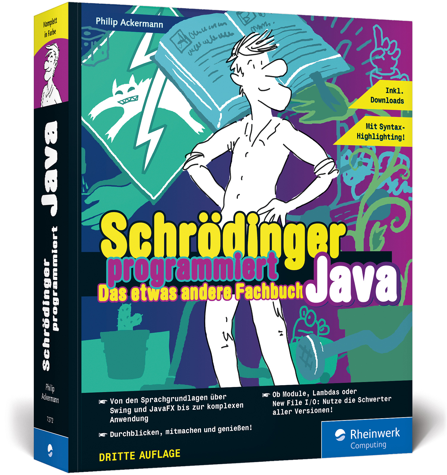 Vorderes Coverbild Schrödinger programmiert Java