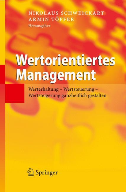 Vorderes Coverbild Wertorientiertes Management