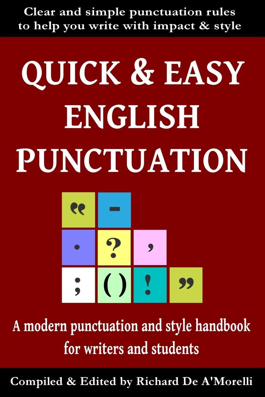 Vorderes Coverbild Quick & Easy English Punctuation