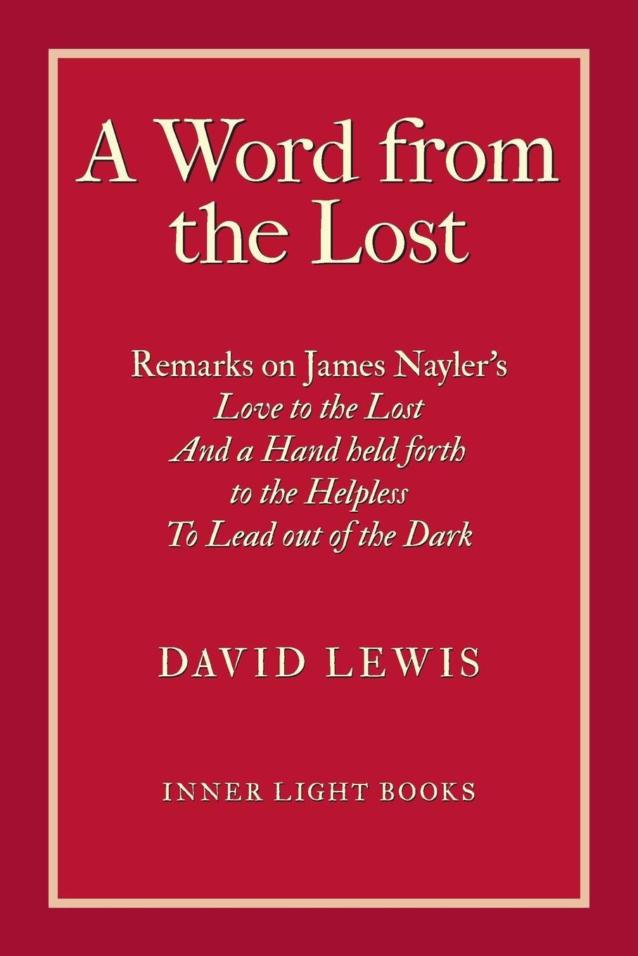 Vorderes Coverbild A Word from the Lost