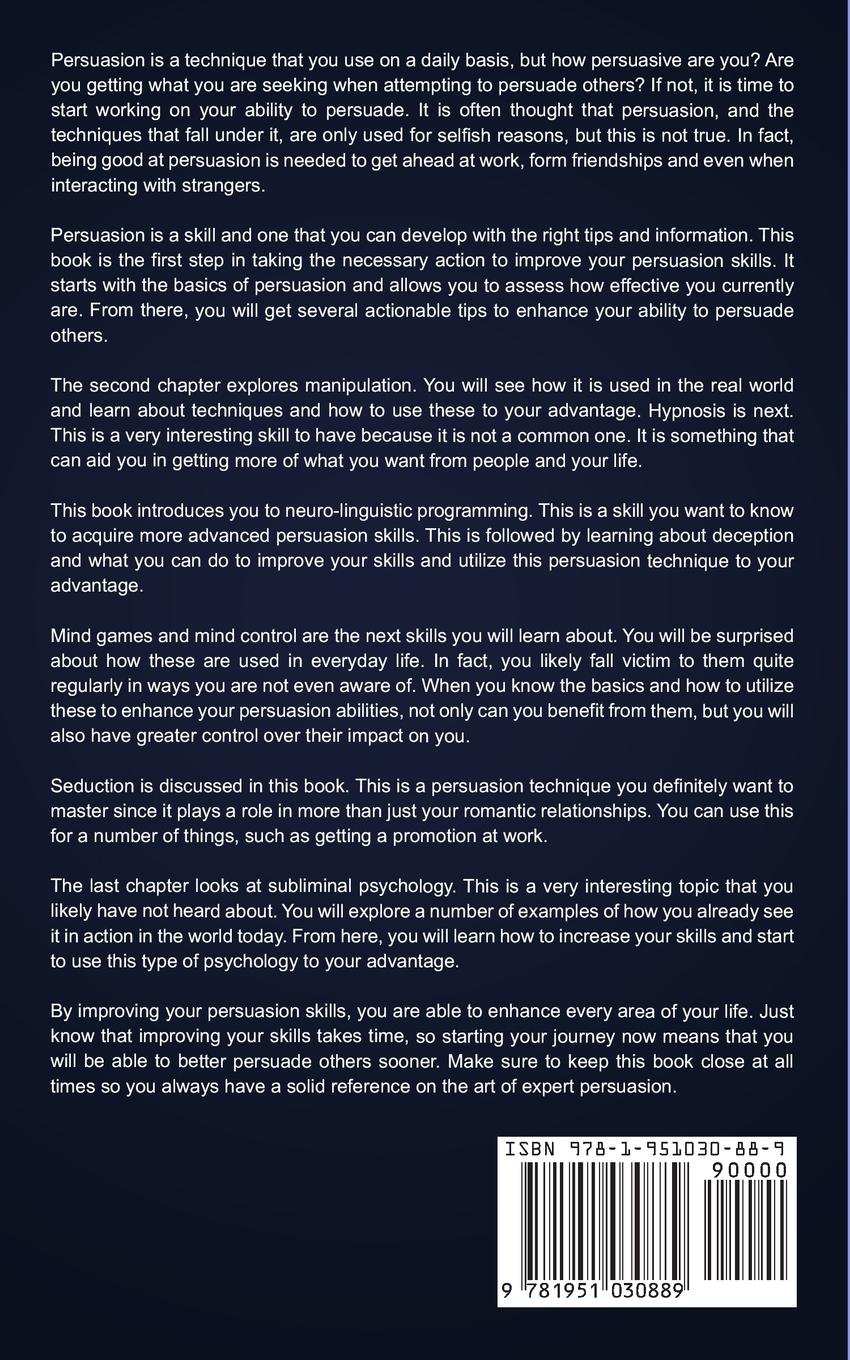 Rückseitencover Persuasion