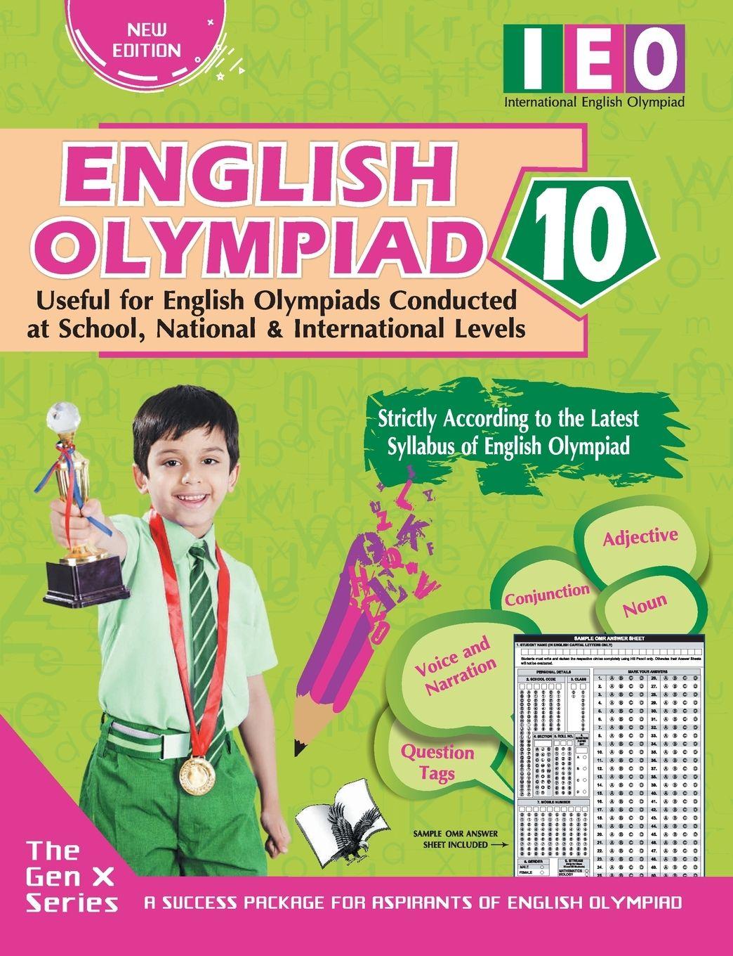 Vorderes Coverbild International English Olympiad - Class 10 (With OMR Sheets)