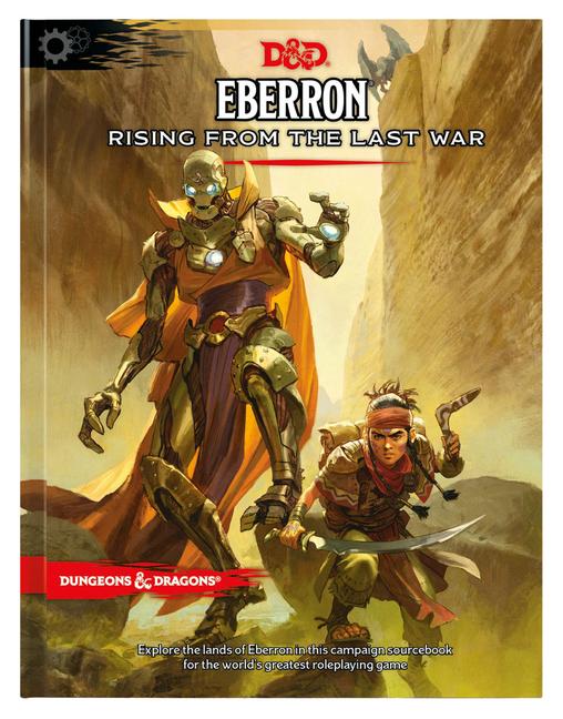 Vorderes Coverbild D&d Eberron Rising from the Last War