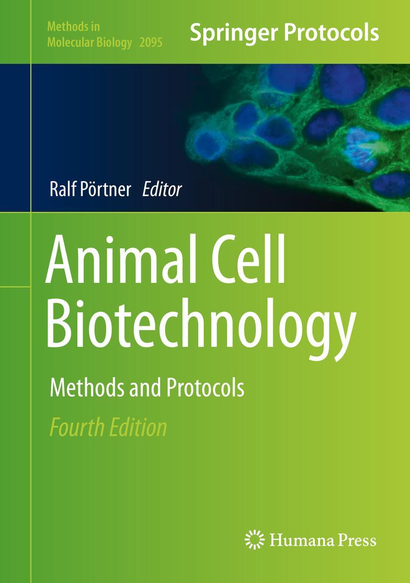 Vorderes Coverbild Animal Cell Biotechnology