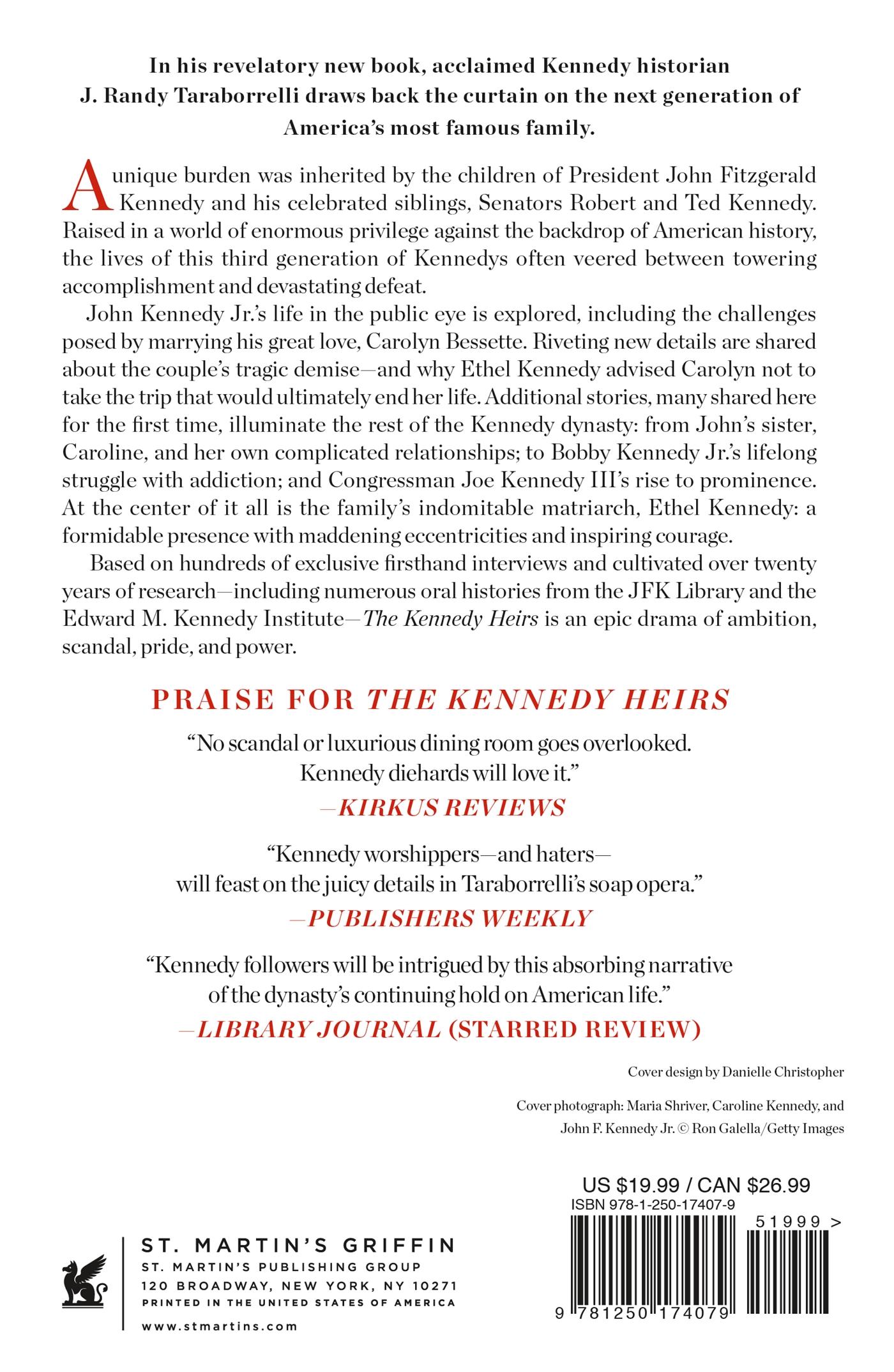 Rückseitencover Kennedy Heirs