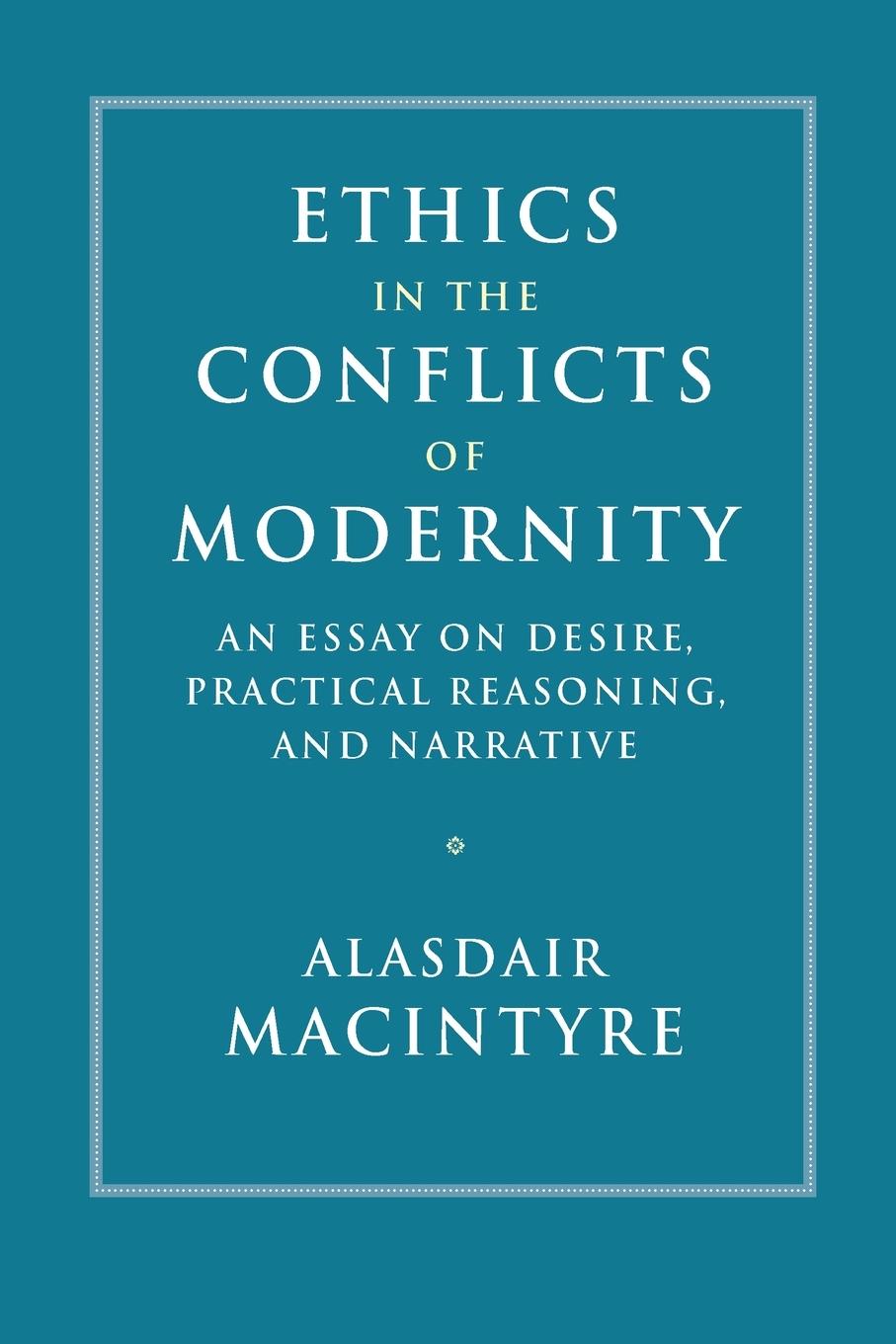 Vorderes Coverbild Ethics in the Conflicts of Modernity