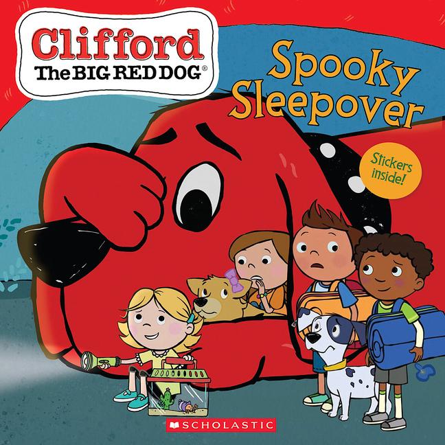 Vorderes Coverbild Spooky Sleepover (Clifford the Big Red Dog Storybook)
