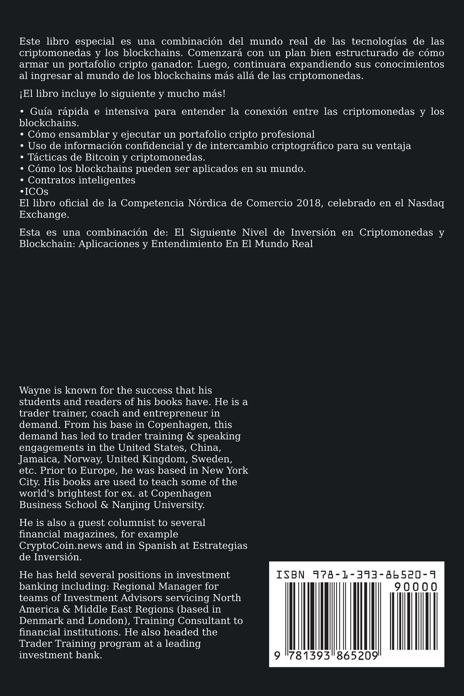 Rückseitencover La Relación Criptomoneda-Blockchain