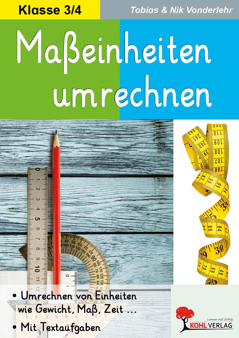 Vorderes Coverbild Maßeinheiten umrechnen