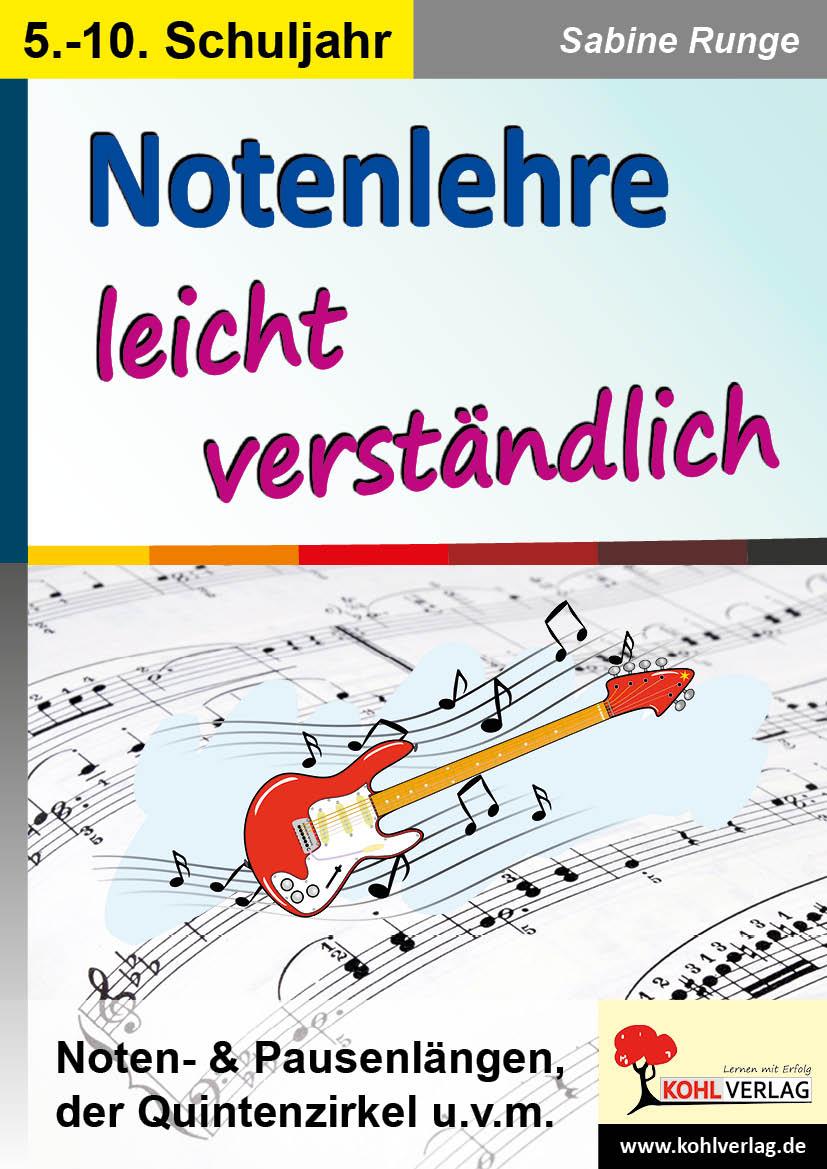 Vorderes Coverbild Notenlehre leicht verständlich