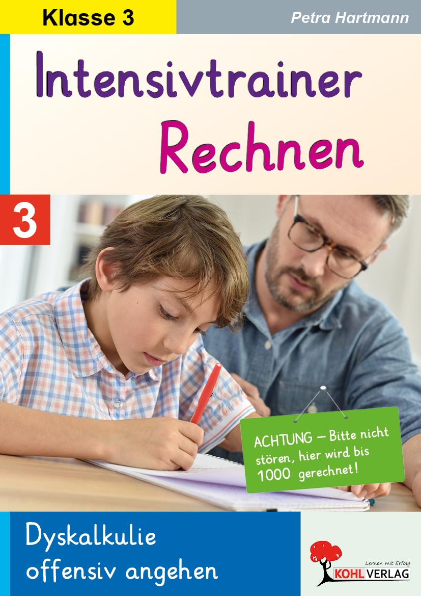 Vorderes Coverbild Intensivtrainer Rechnen / Klasse 3