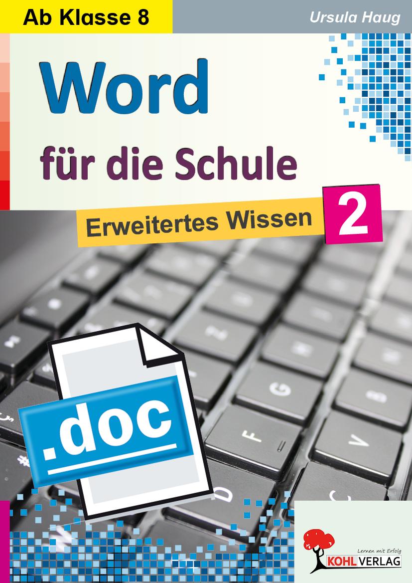Vorderes Coverbild Word für die Schule / Band 2