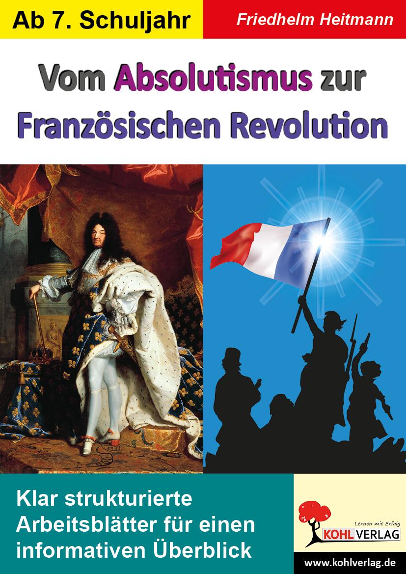 Vorderes Coverbild Vom Absolutismus zur Französischen Revolution