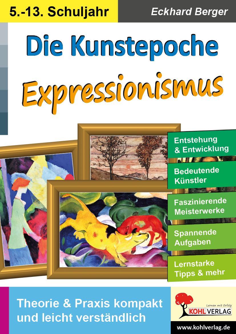 Vorderes Coverbild Die Kunstepoche EXPRESSIONISMUS