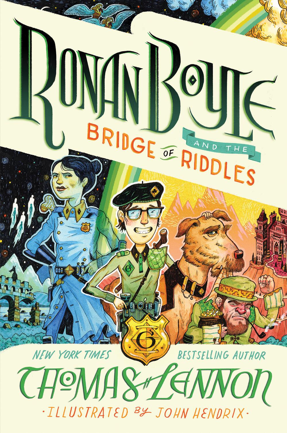 Vorderes Coverbild Ronan Boyle and the Bridge of Riddles