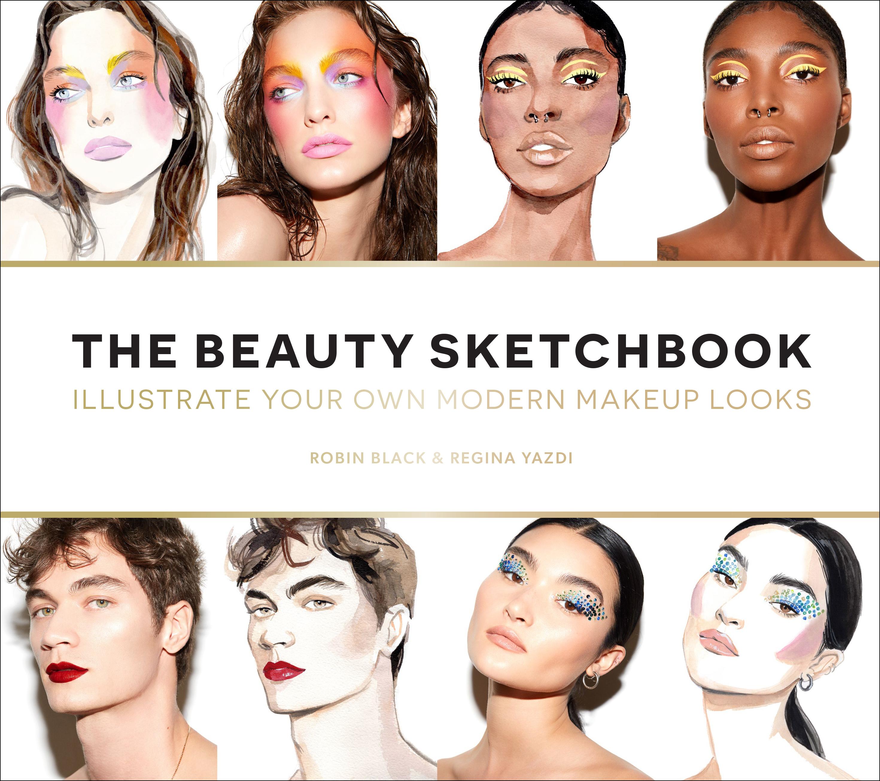 Vorderes Coverbild The Beauty Sketchbook (Guided Sketchbook)