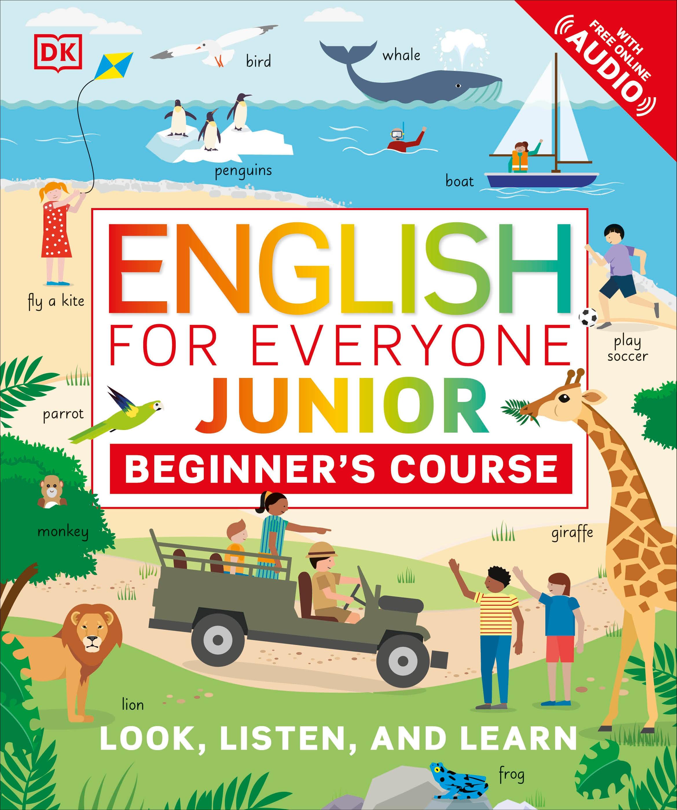 Vorderes Coverbild English for Everyone Junior: Beginner's Course