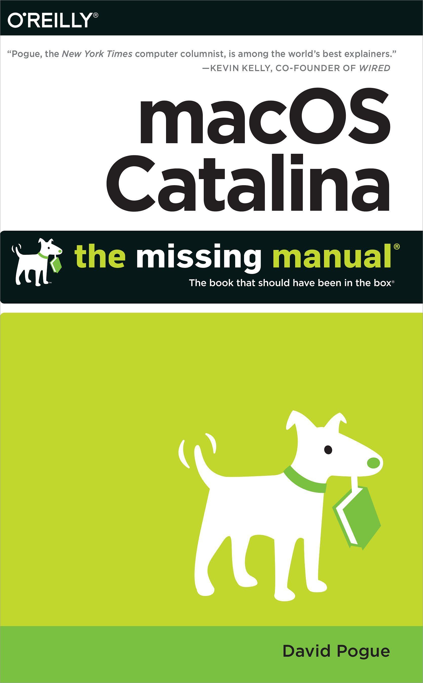 Vorderes Coverbild macOS Catalina: The Missing Manual