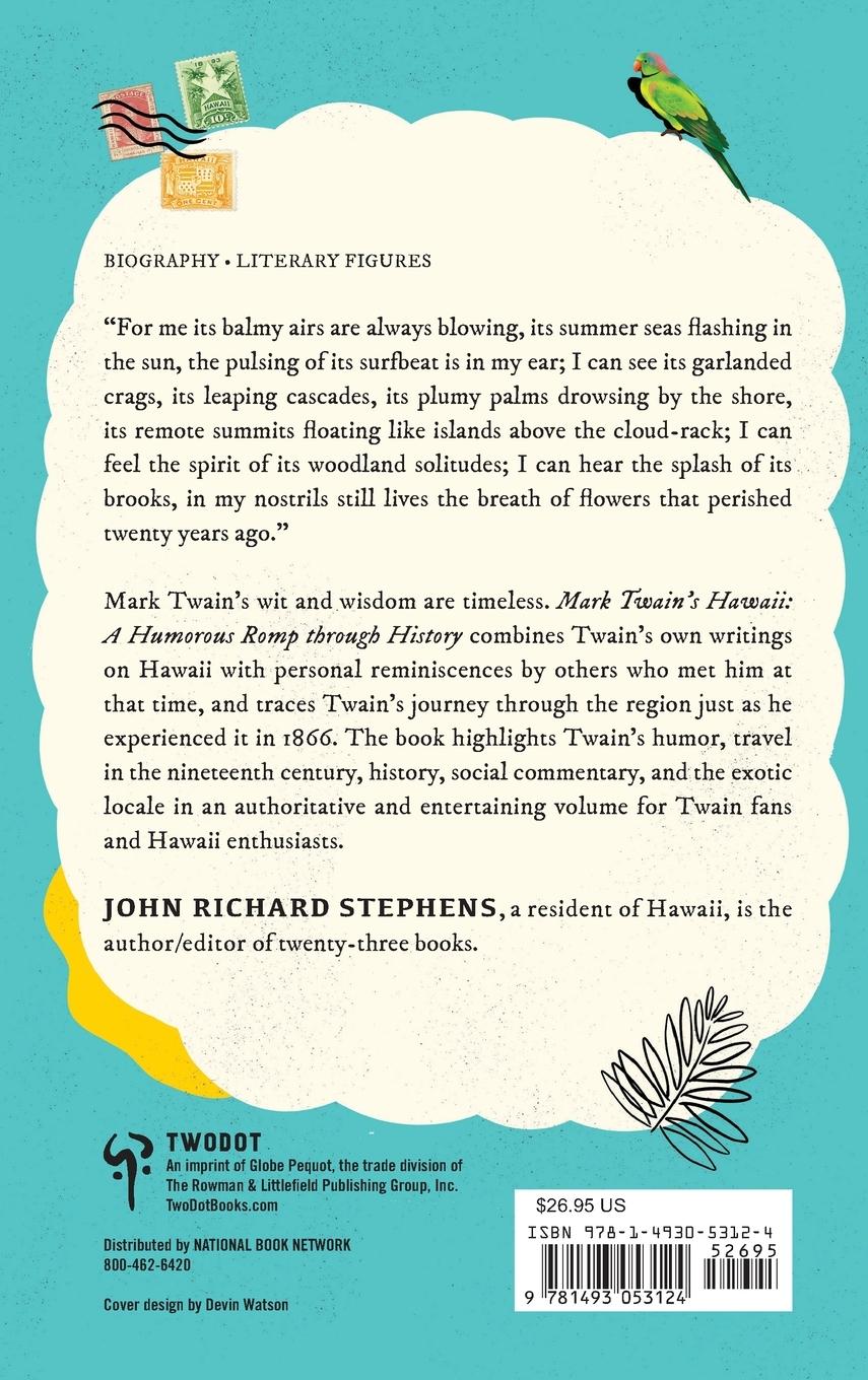 Rückseitencover Mark Twain's Hawaii