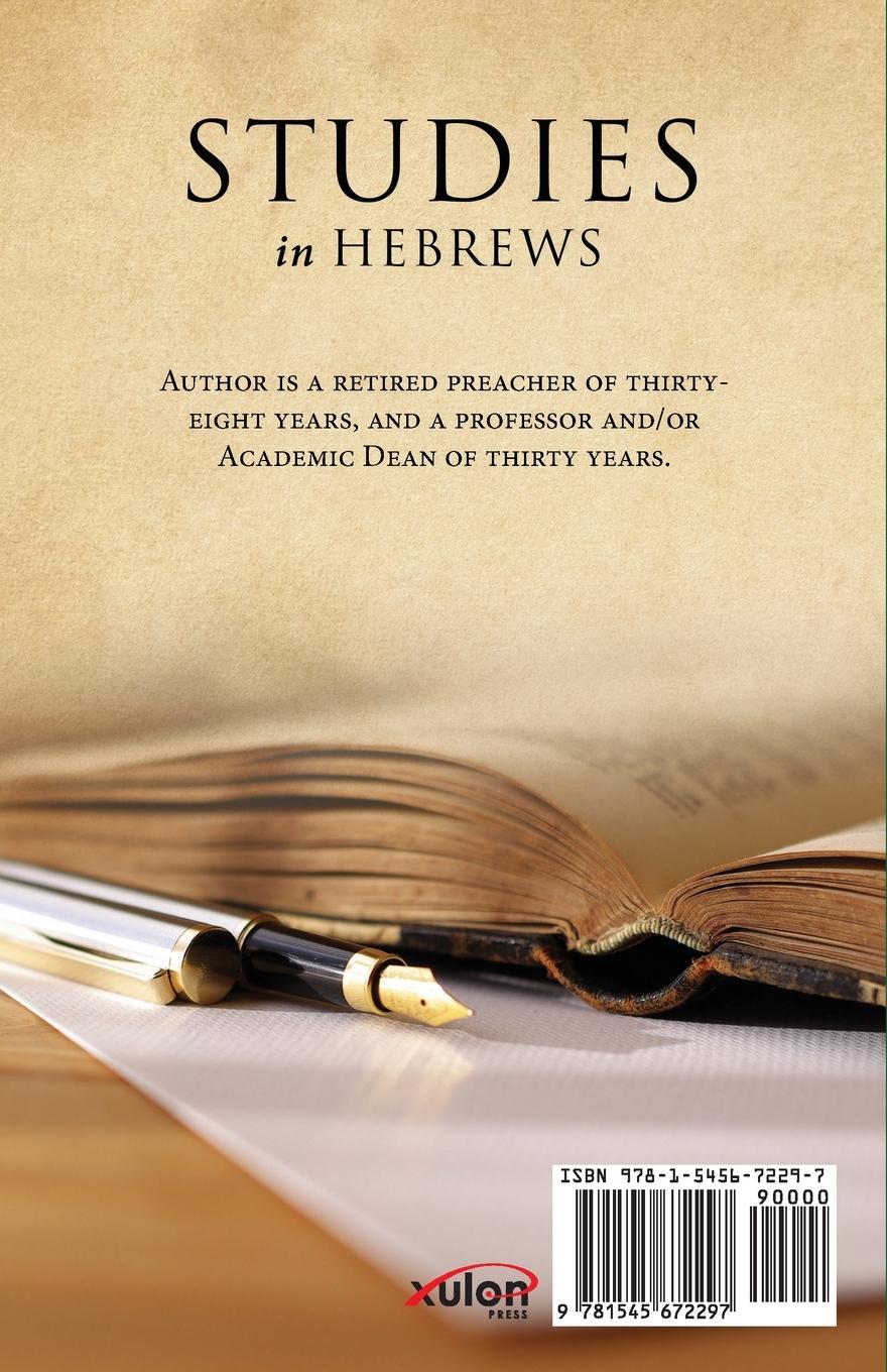 Rückseitencover Studies in Hebrews
