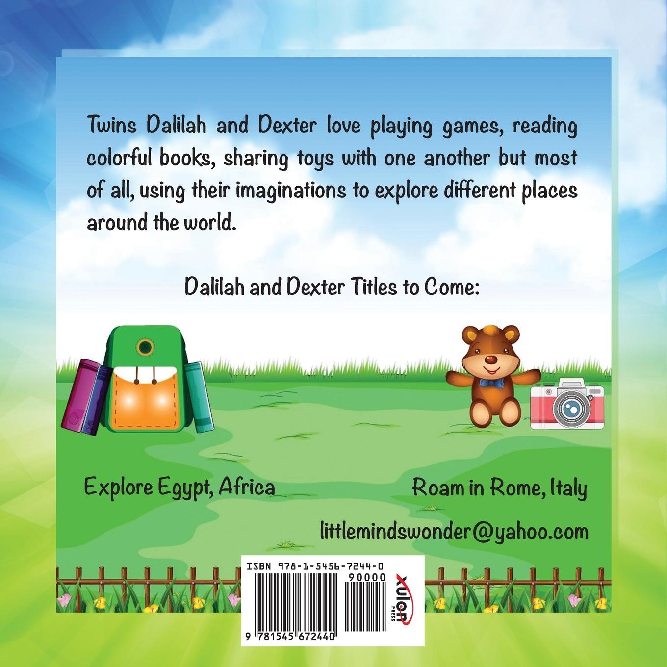 Rückseitencover Dalilah & Dexter Journey Through Japan