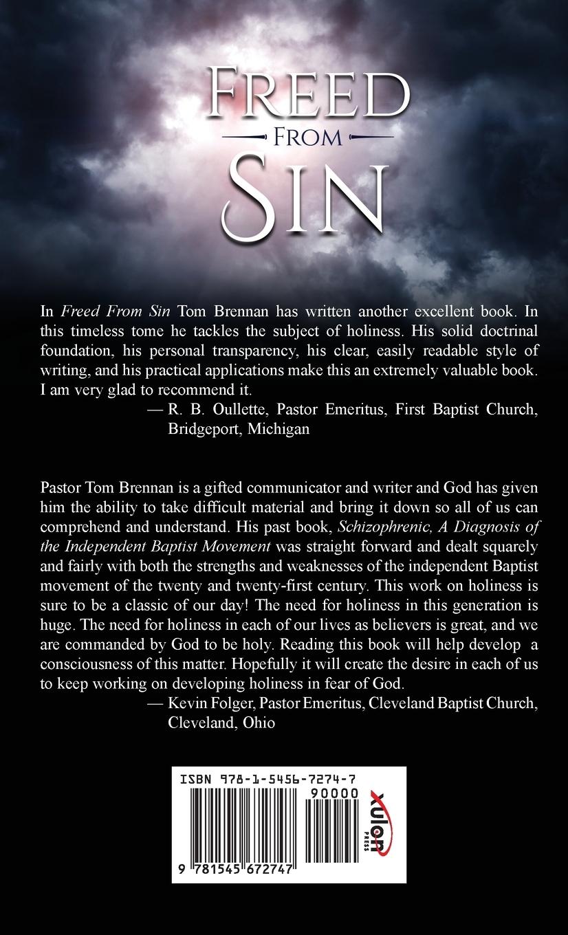 Rückseitencover Freed From Sin: A Primer on Holiness