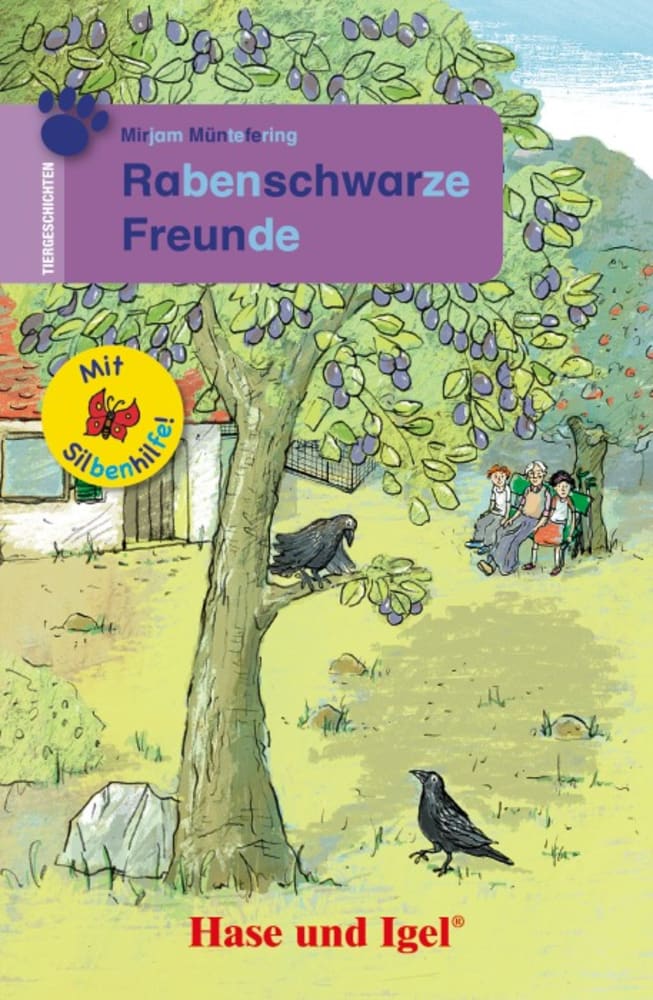 Vorderes Coverbild Rabenschwarze Freunde / Silbenhilfe. Schulausgabe