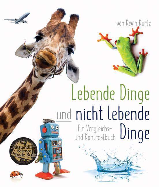 Vorderes Coverbild Lebende Dinge Und Nicht Lebende En Vergleichs- Und Kontrastbuch