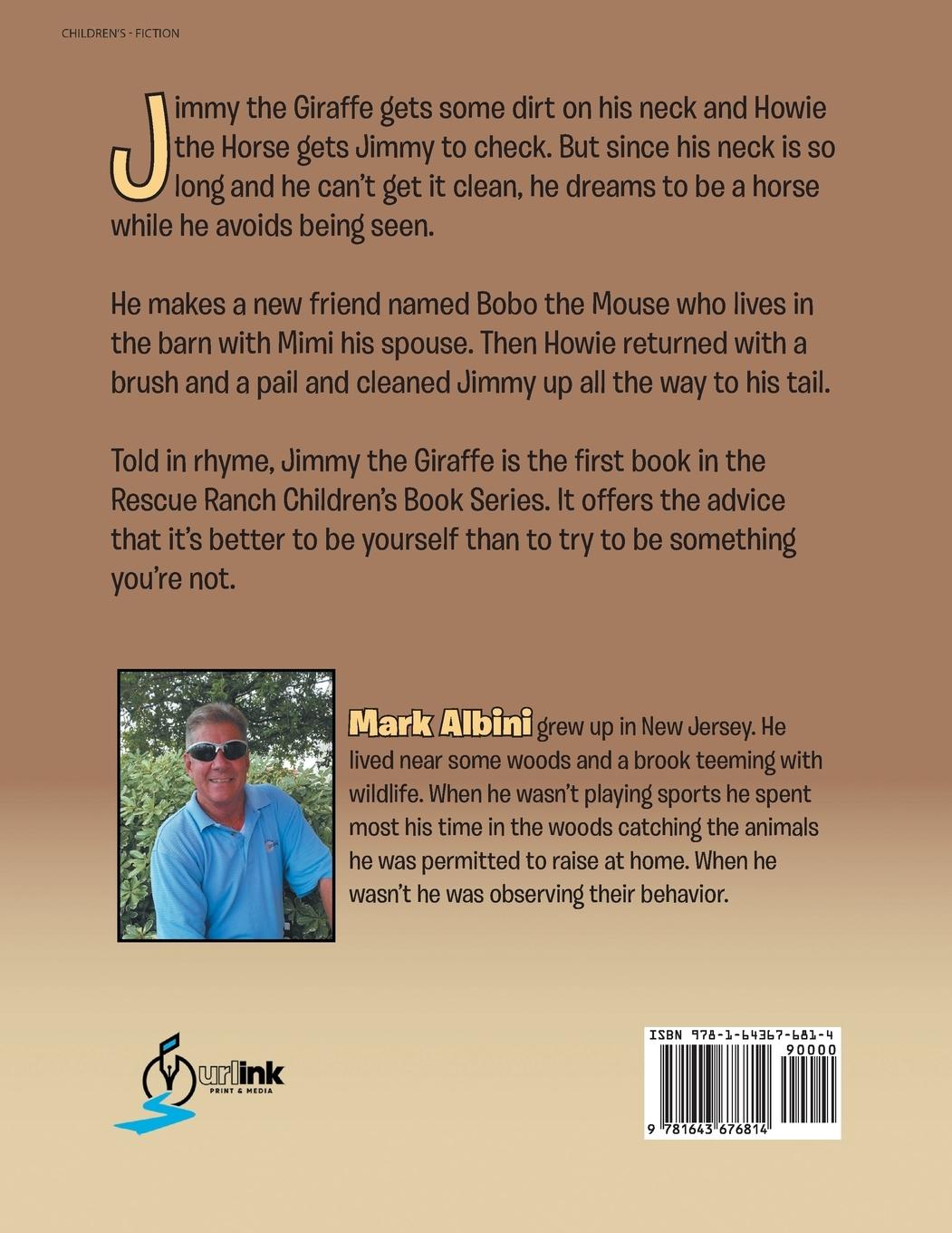 Rückseitencover Jimmy the Giraffe