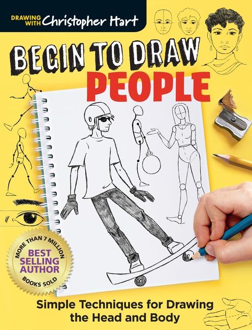 Vorderes Coverbild Begin to Draw People