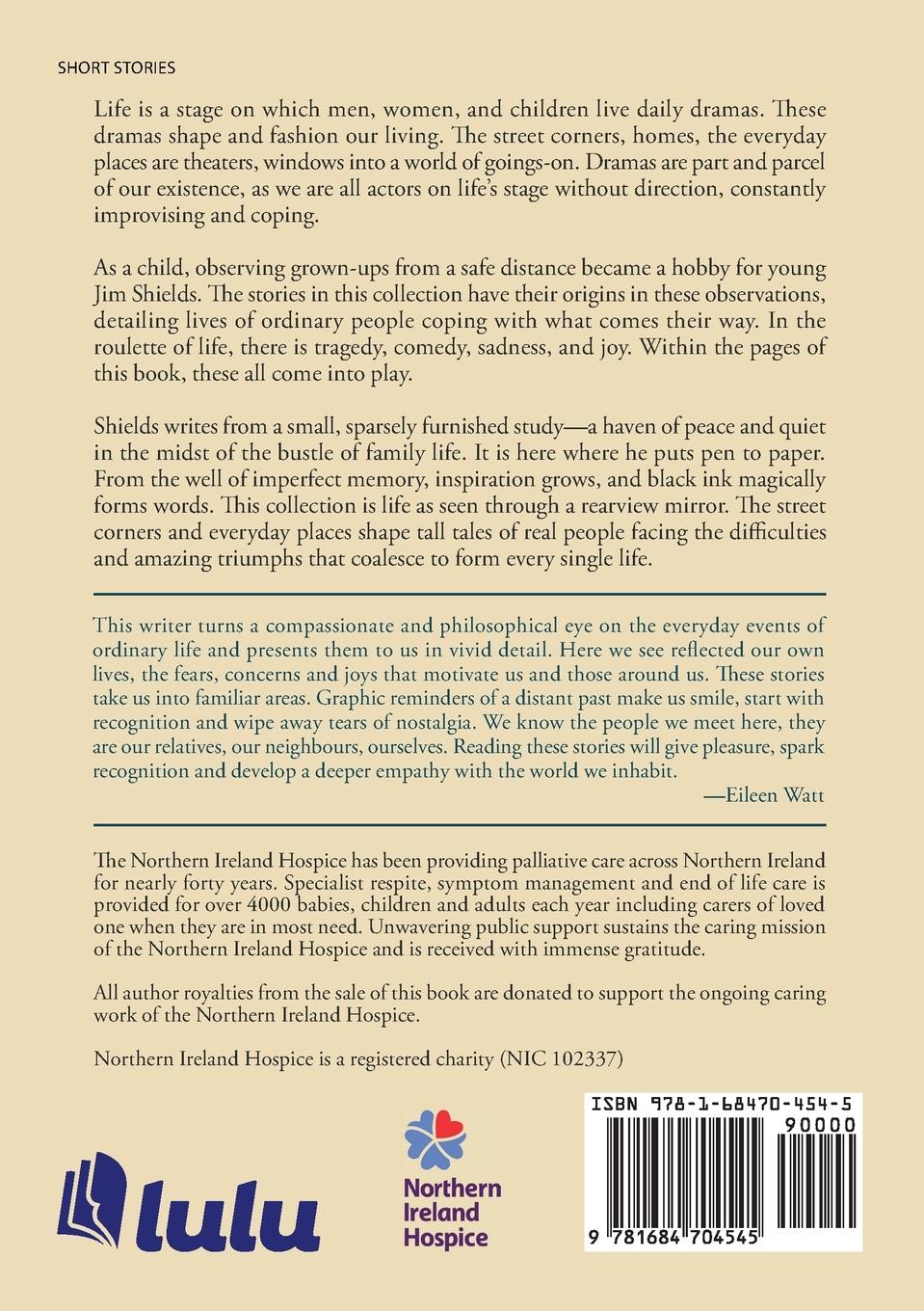 Rückseitencover Scene through a Rearview Mirror