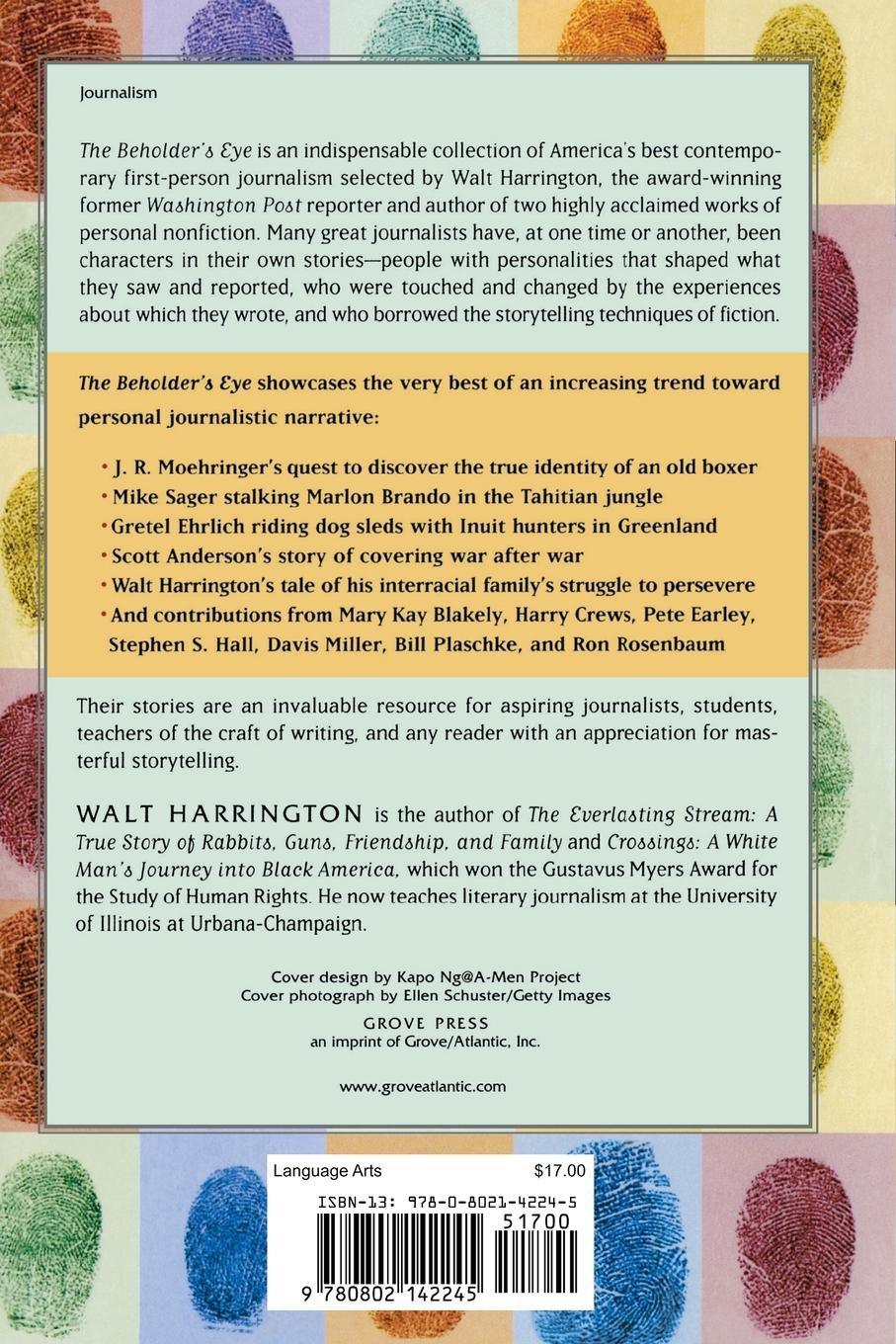 Rückseitencover The Beholder's Eye